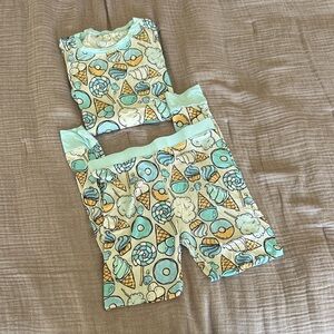 Little Sleepies Ice Cream Dreams Pajama Set 7/8
